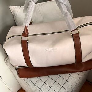 Bostanen leather travel bag